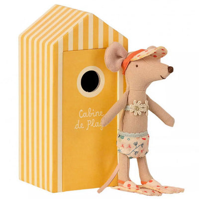 Grande sœur dans sa cabine de plage - Maileg
