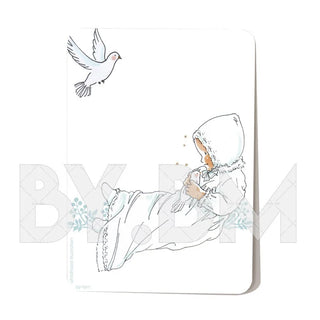 Signet de baptême - habit de lumière bleu By BM