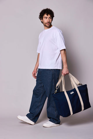 Sac week-end Jean navy – Hindbag