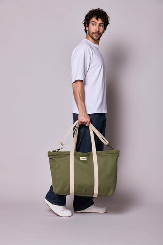 Sac week-end Jean olive – Hindbag
