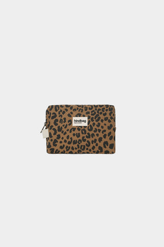 Trousse de toilette Léon léopard cannelle – Hindbag