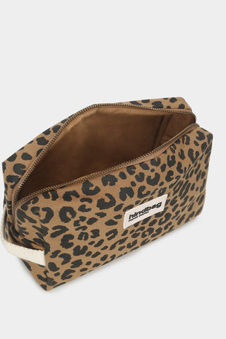 Trousse de toilette Léon léopard cannelle – Hindbag