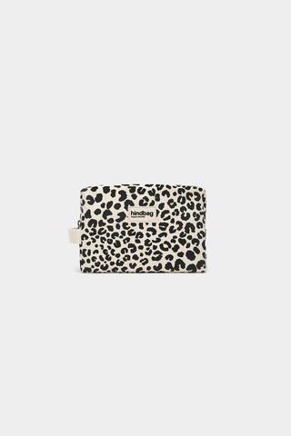 Trousse de toilette Léon léopard écru – Hindbag
