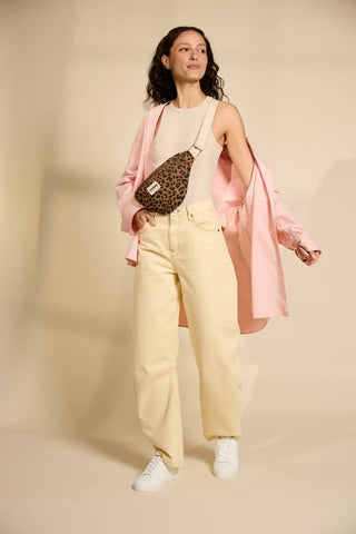 Sac banane Olivia léopard cannelle – Hindbag