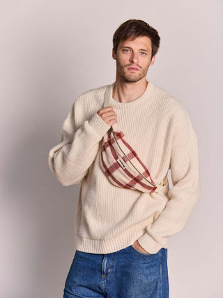 Sac banane Olivia tartan rose – Hindbag