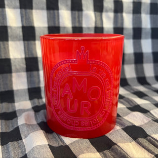 Bougie parfumée orange sanguine - AMOUR