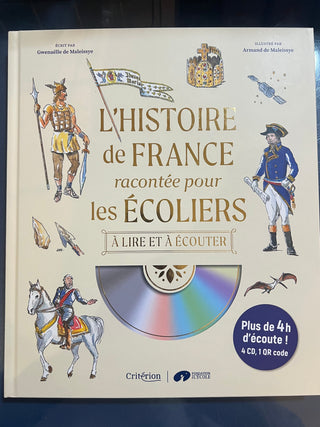 L'histoire de France racontée pour les écoliers version audio