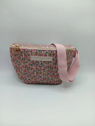 Sac banane coton liberty Rose