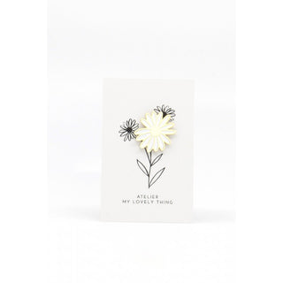 Pin’s Marguerite en laiton – My Lovely Thing