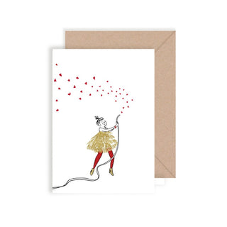 Carte double Jet de cœurs – My Lovely Thing
