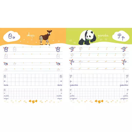 Mon cahier d'écriture Animaux du monde - AUZOU