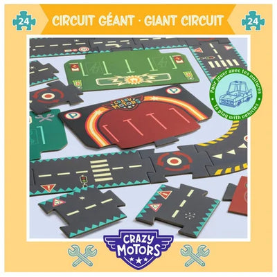 Puzzle circuit géant