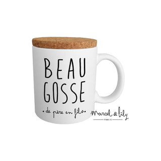 Mug beau gosse de père en fils