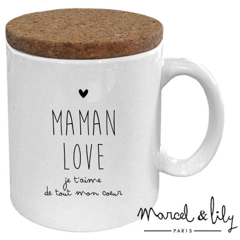 Mug Maman love - Marcel et Lily