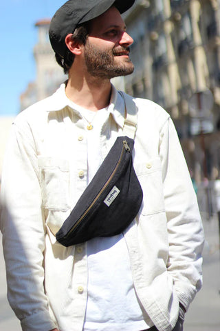 Sac banane Olivia - Noir