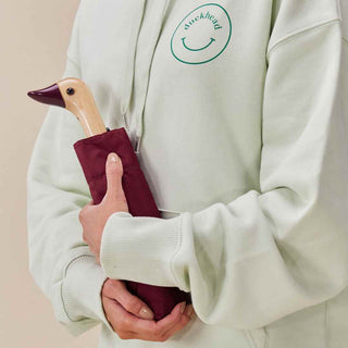 Parapluie cerise - Tête de Canard