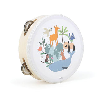 Tambourin les animaux du monde - Sarah Betz
