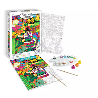 Palette d'Artiste – Marché mexicain