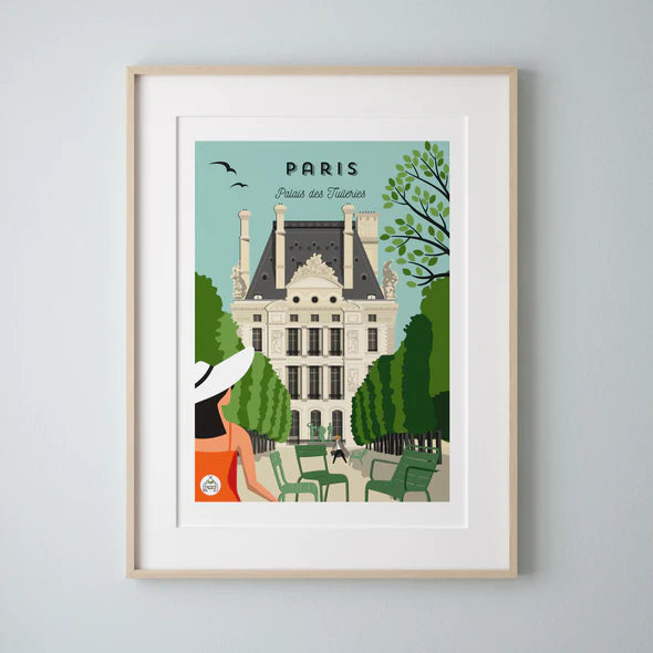 Affiche Paris - Palais des Tuileries - Les Petits Yéyés
