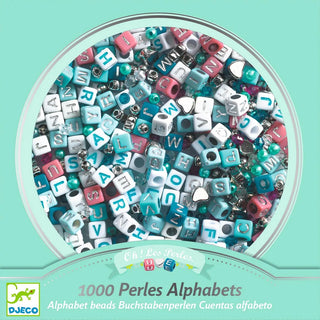 Perles alphabet argent Djeco