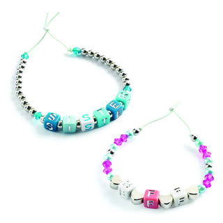 Perles alphabet argent Djeco
