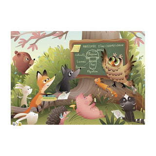 2 Puzzles x 24 pièces - Vive l'Ecole