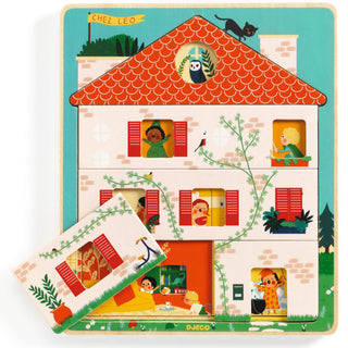 Puzzle 3 niveaux - Chez Léo