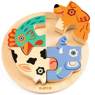 Puzzle Rondo Dog - Djeco