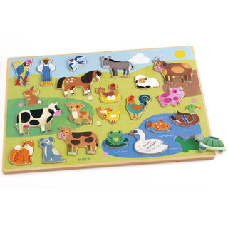 Puzzlo Campo - Puzzle en bois 22 pcs