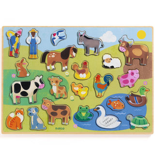 Puzzlo Campo - Puzzle en bois 22 pcs