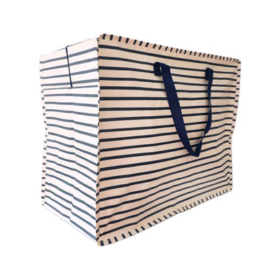 Sac de rangement - Rayures navy