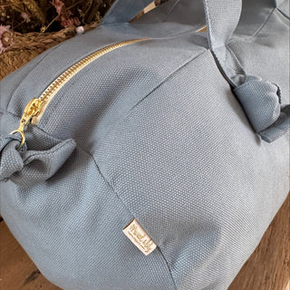 Sac Polochon - Bleu Nuage - Collectionneuse de Jolis Voyages