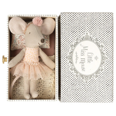 Souris ballerine petite soeur dans sa boîte - Maileg
