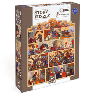 Story puzzle - Le Roi Arthur 100 pcs