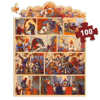 Story puzzle - Le Roi Arthur 100 pcs