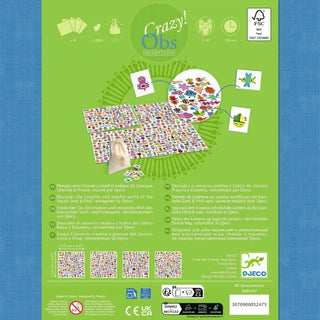 Crazy Obs - Tiny Beasts - Jeu de Cherche & Trouve