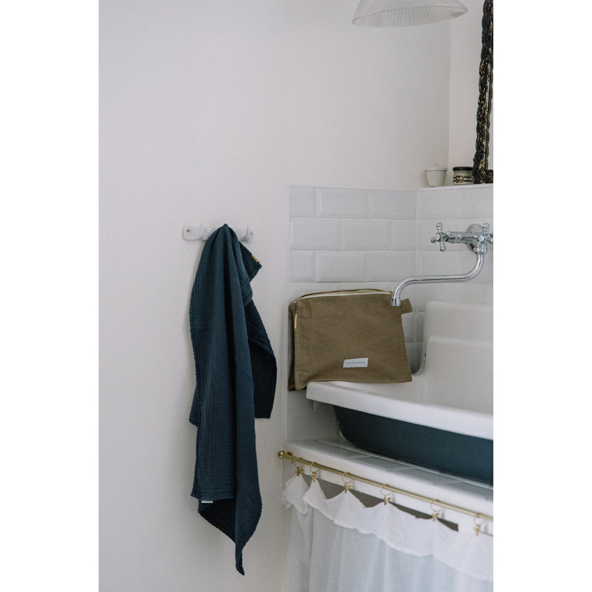 Trousse de toilette vert tilleul - Les Pensionnaires