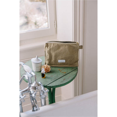 Trousse de toilette vert tilleul - Les Pensionnaires
