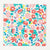 20 serviettes fleurs