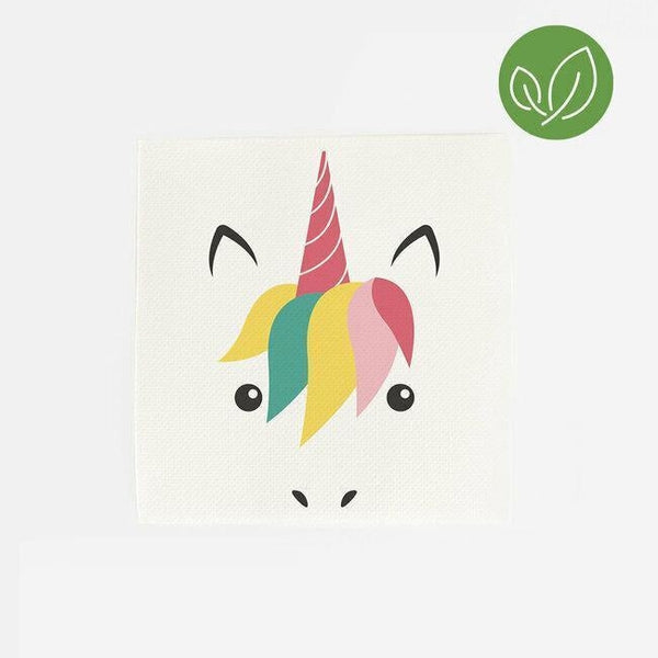 20 Serviettes Licorne