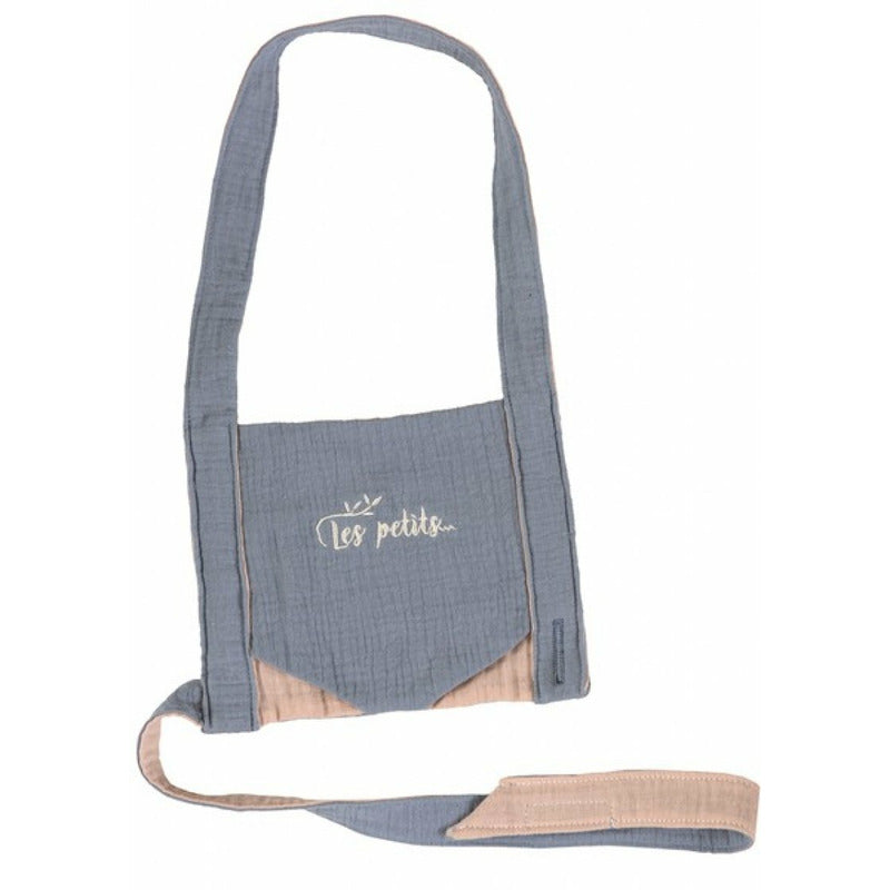 Porte-poupée bleu