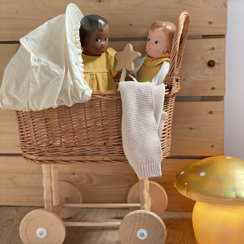 Landau osier écru - Egmont Toys