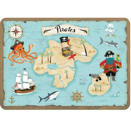 Set de table pirates - Cartes d'Art