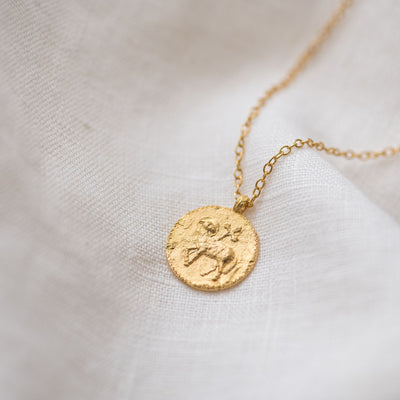 Collier médaille Agneau - Gratia