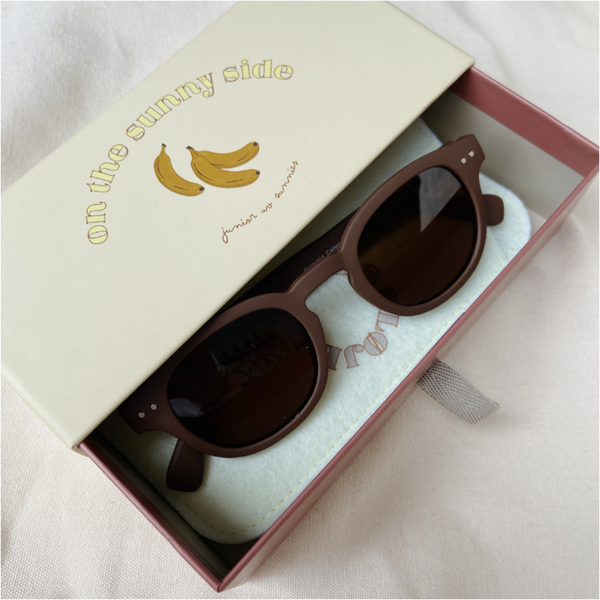 Lunettes de soleil junior - Marron - Konges Slojd