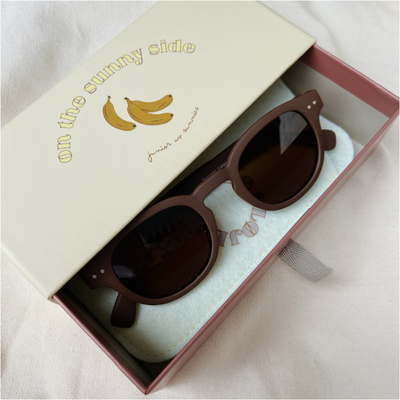 Lunettes de soleil junior - Marron - Konges Slojd