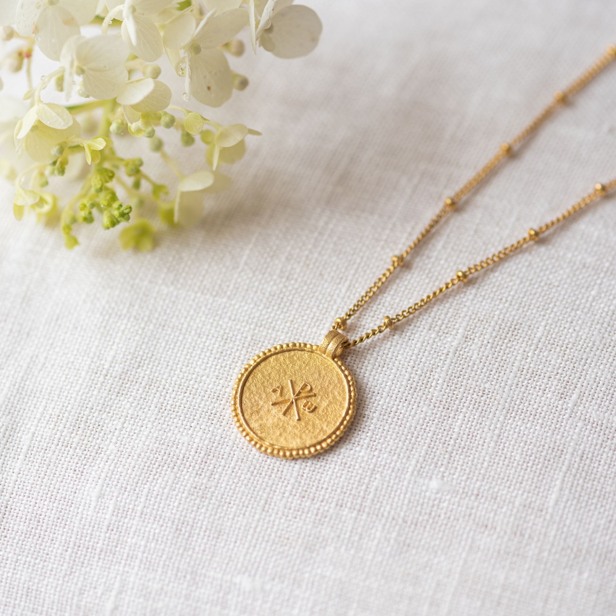 Collier médaille Chi-Rho - Gratia