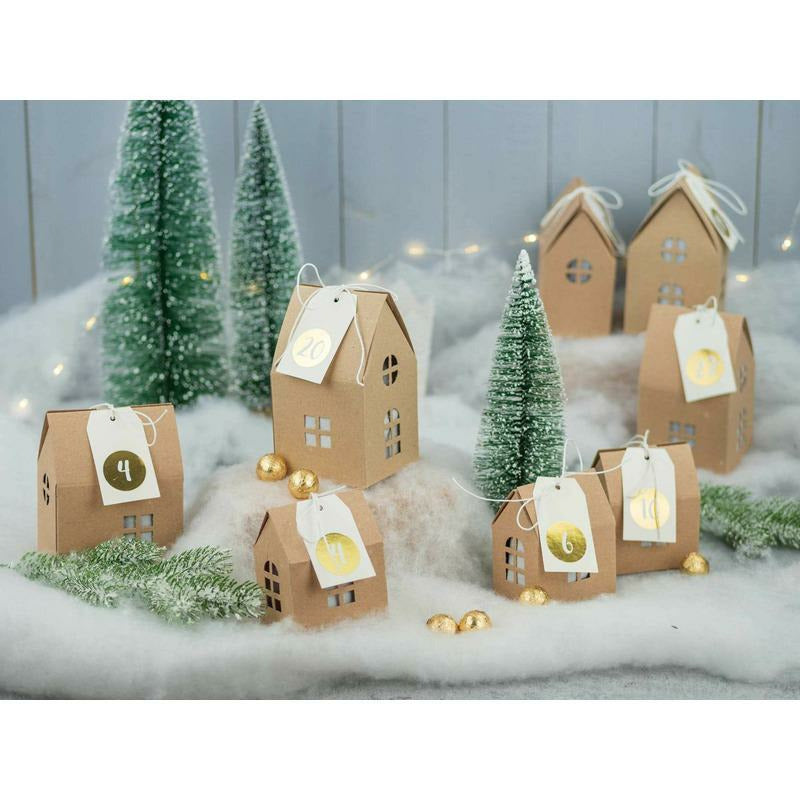 Calendrier de l'avent  - Village de Noel - 24 maisons