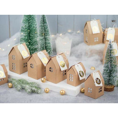 Calendrier de l'avent  - Village de Noel - 24 maisons