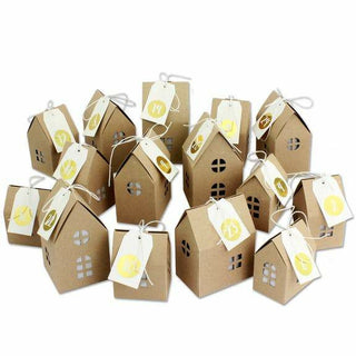 Calendrier de l'avent  - Village de Noel - 24 maisons